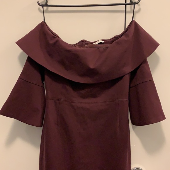 BABATON RUSLAN DRESS BURGUNDY - Picture 3 of 12